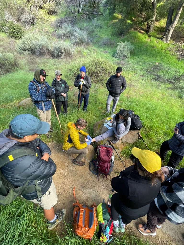 Learning outdoor skills